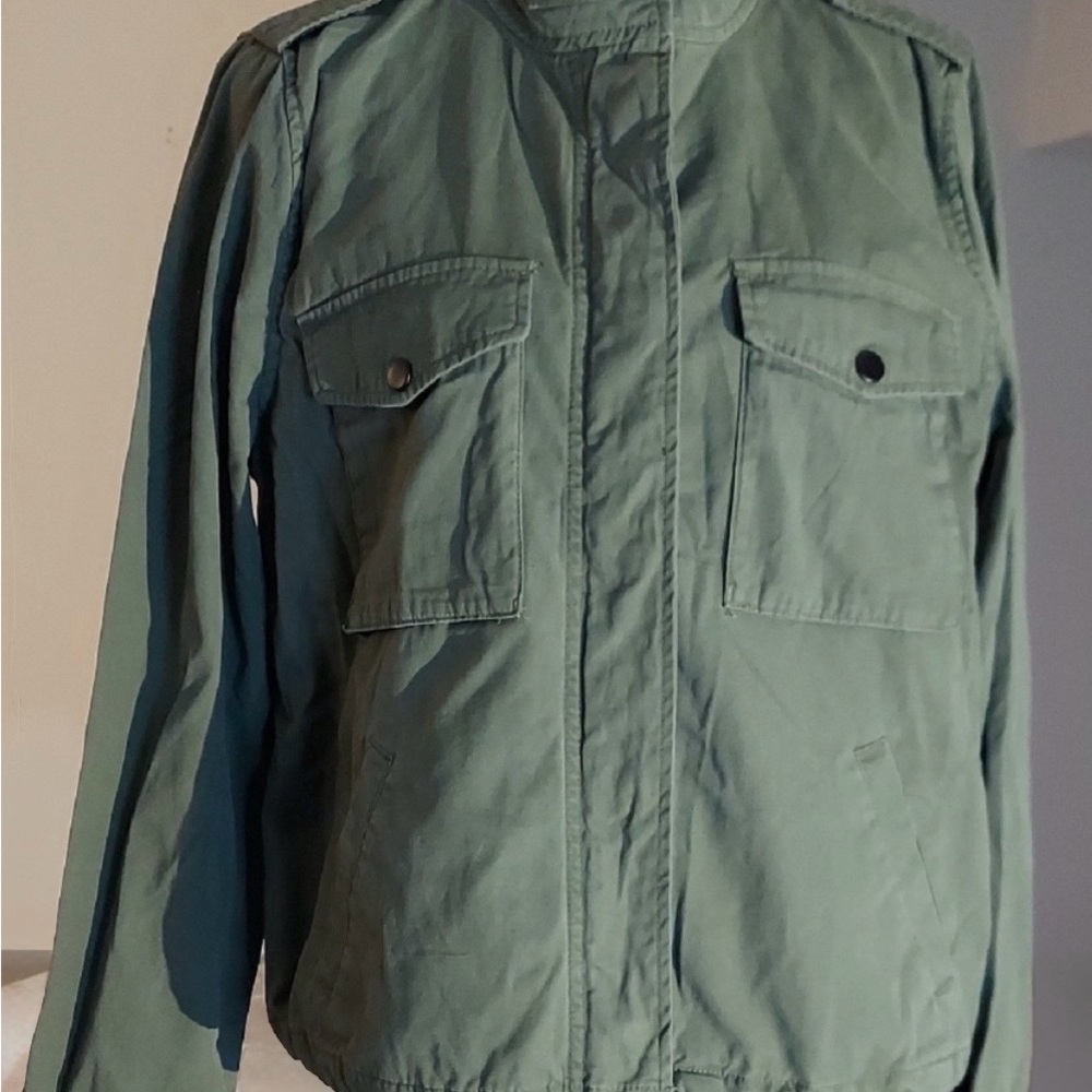 Torrid Olive Utility Jacket